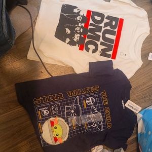 4t one long sleeve and short sleeve